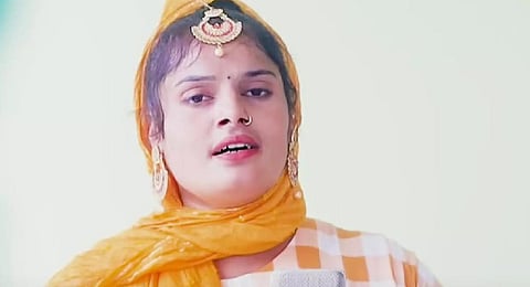Singer Farmani Naaz's bhajan rendition courted controversy in 2022. (Video screengrab)