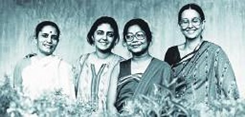 A group of women coming together to hold exhibitions, two famous artists expressing their admiration for each other in paintings, creating an inclusive world in art