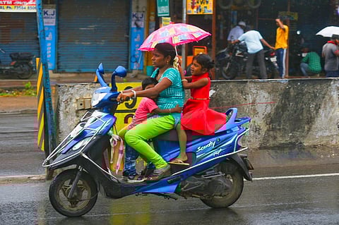 The spell of rains may not bring down the temperatures by much. (FilePhoto | P Ravikumar, EPS)