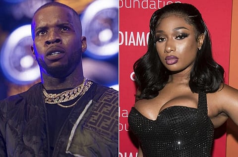 Rapper Tory Lanez received a 10-year jail term, after being convicted for the shooting of Megan Thee Stallion. (Photo | AP)