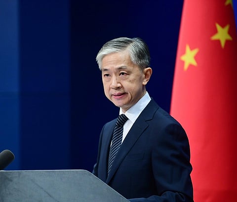 Wang Wenbin, Chinese Foreign Ministry spokesperson (Official Facebook)