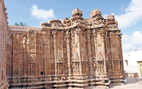 The Trimurteshwar temple of Savadi where Panchatantra writer Durgasimha lived