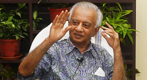 Former Principal Secretary to the Prime Minister of India, T K A Nair. (Photo | Vincent Pulickal)