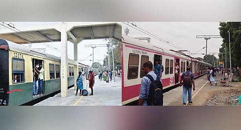 Chennai Metro Rail has agreed to undertake the repair work on the portion of the building that was damaged. (Photo | Joslin Mariam John)