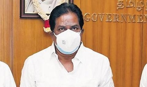 Tamil Nadu Commercial Taxes Minister P Moorthy