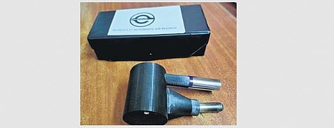 Heat powered air blower.