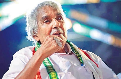 Former Kerala Chief Minister Oommen Chandy. (File photo)