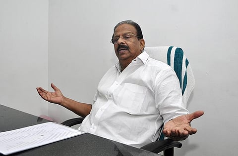 Congress state president K Sudhakaran. (File photo)