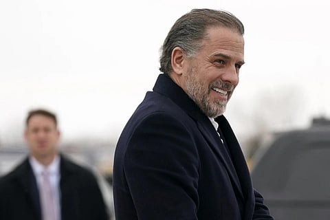 Hunter Biden, the son of Joe Biden. (AP)