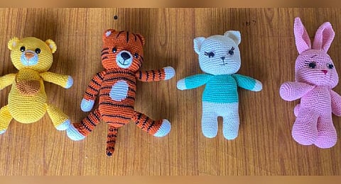 Amigurumi is the Japanese art of knitting or crocheting small, stuffed yarn creatures | Express