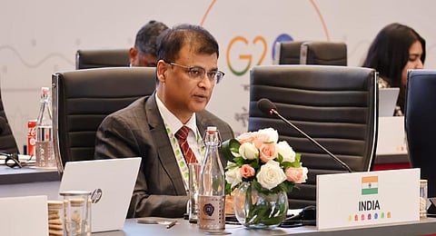 IRS officer Rahul Navin will take charge as the acting ED director. (Photo | X@g20org)