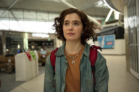 This image released by Netflix shows Haley Lu Richardson in a scene from 'Love at First Sight.' (AP)