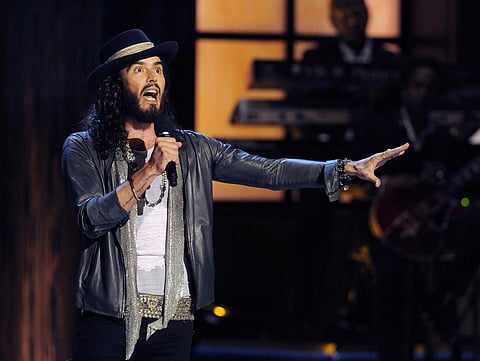 Comedian Russell Brand performs at 'Eddie Murphy: One Night Only. (File | AP)