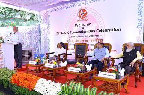 The 29th Foundation Day celebrations of National Assessment and Accreditation Council held in Bengaluru.