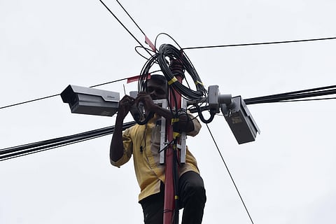 Riding without helmet is the most detected violation. Driving without fastening seat belts and triple riding on two-wheelers are next.