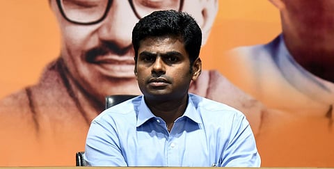 BJP state President for Tamil Nadu K Annamalai. (Photo | Parveen Negi, EPS)