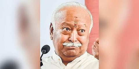 Rashtriya Swayamsevak Sangh (RSS) chief Mohan Bhagwat