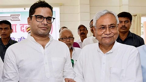 Poll strategist Prashant Kishor with Bihar Chief Minister Nitish Kumar (PTI)