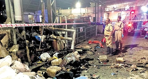Fire and Rescue Services personnel inspecting the Nitta Gelatin plant in Kakkanad | Express