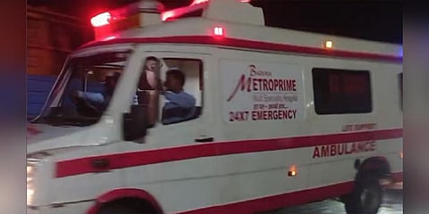 The green corridor was created from Metro Hospital Jabalpur to Bansal Hospital in the state capital Bhopal to transport organ. (Photo | ANI)