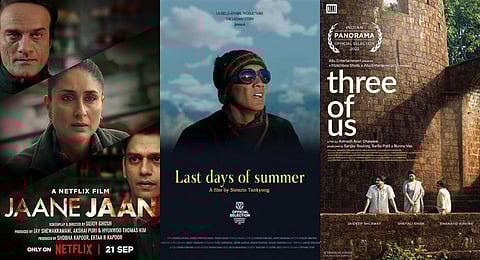 'Jaane Jaan', 'Last Days of Summer' and 'Three of us'.