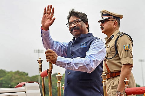 Jharkhand Chief Minister Hemant Soren. (Photo | PTI)