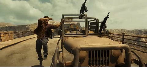 A scene from the trailer of the movie 'Tiger 3' (Photo | YouTube)