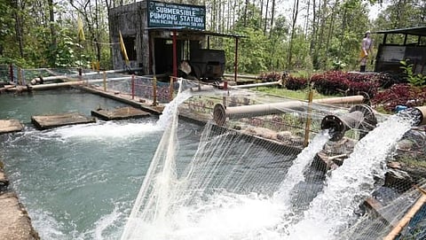 The stored mine water serves a range of community purposes, including domestic and drinking water supply, irrigation of agricultural fields, groundwater replenishment etc. (Photo | Twitter)