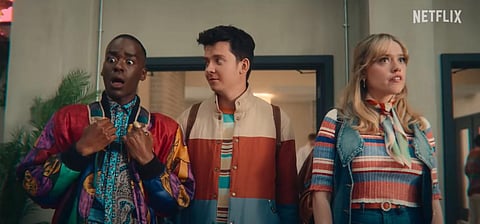 A glimpse from the final season of Sex Education.