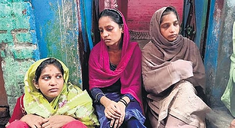 Sisters of the victim. (Photo | Special arrangement)