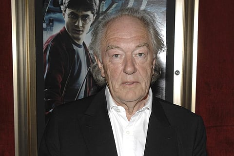 Actor Michael Gambon attends the premiere of 'Harry Potter and the Half Blood Prince', in New York in 2009. ( Photo | AP)