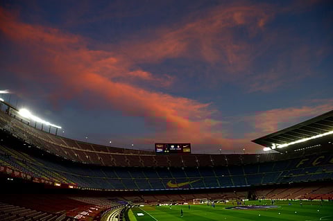 A view of the the Camp Nou stadium. (Photo | AP)
