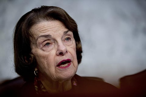 Senator Dianne Feinstein. (Photo | AP)