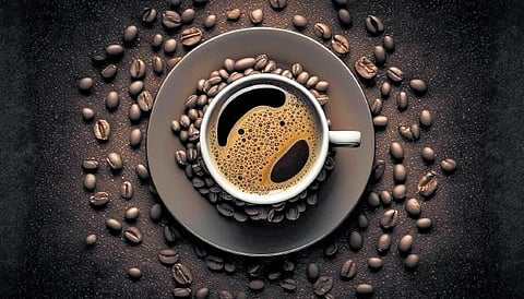 Over a cup of coffee