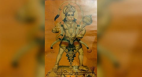 A representation of Lord Hanuman. (Wikimedia Commons)