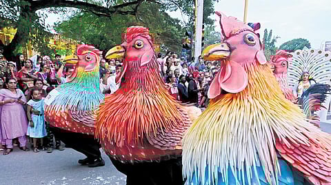 The colourful pageantry that marked the culmination of the Onam celebrations in the capital city on Saturday | Vincent Pulickal