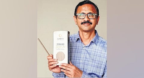 Professor Saji Varghese. (Photo | Express)