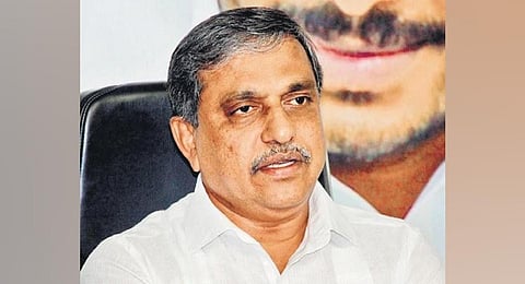 YSRC general secretary Sajjala Ramakrishna Reddy. (Photo | Express)