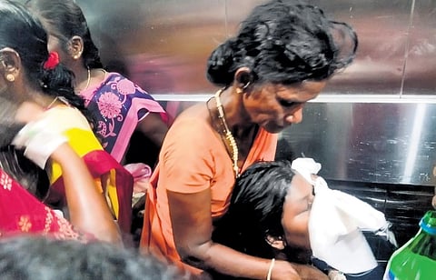 At 7 p.m. on Friday night about 18 patients and others got stuck in it, causing inconvenience and stress | express