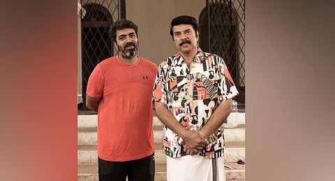 Roby Varghese Raj and Mammootty
