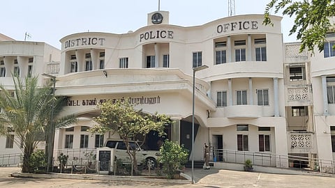 A view of the District Superintendent of Police office in Perambalur. (Photo | Express)