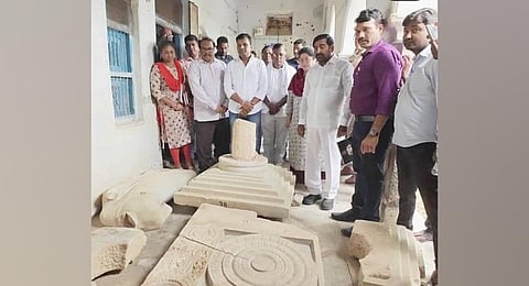 To enhance the museum’s appeal, the surroundings will be adorned with beautiful plants, and illuminated. (Photo | Express)