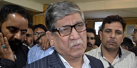 National Conference leader Mohammad Akbar Lone. | ANI Twitter Photo