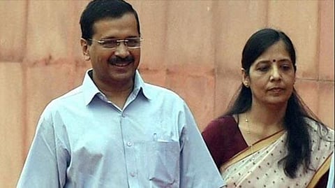 Arvind and Sunita Kejriwal
