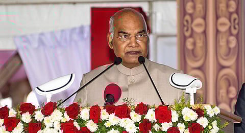 FILE - An image of Former President Ram Nath Kovind, used for representational purposes only. (Photo | PTI)
