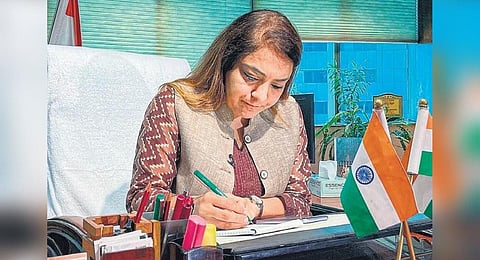 Mayor of Municipal Corporation of Delhi Shelly Oberoi. (Photo | Express)