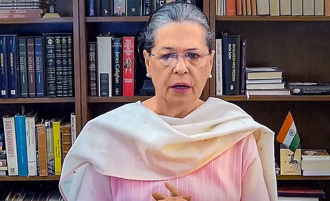 FILE - Former AICC president Sonia Gandhi (Photo | PTI)