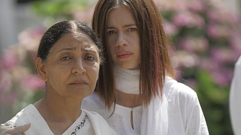 Deepti Naval (L) and Kalki Koechlin (R) in Goldfish.