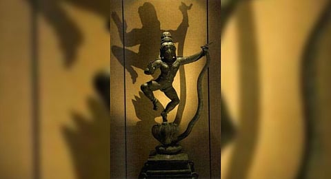 The lord Krishna idol is currently in possession of the US Department of Homeland Security.