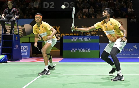 India's Satwiksairaj Rankireddy and Chirag Shetty. (File photo)